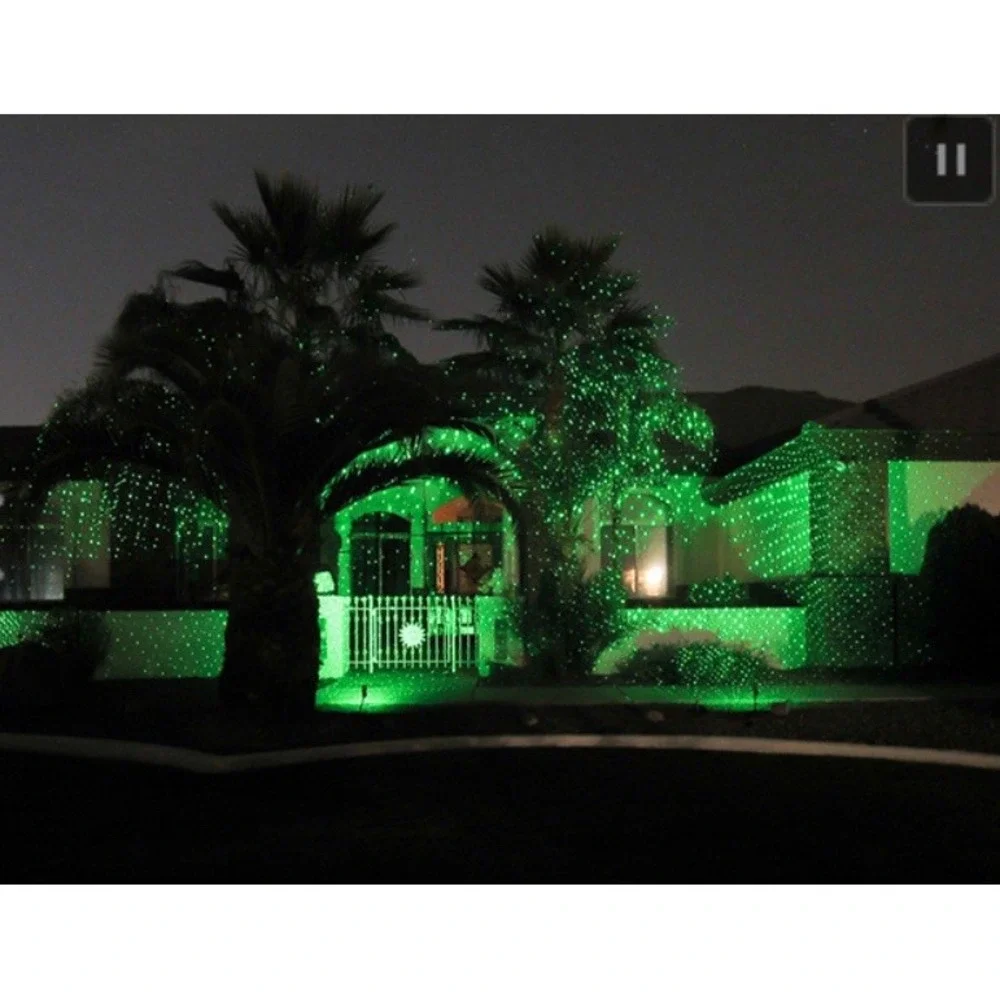 Show Lights Green Laser Multi Design Laser Light Projection Indoor Outdooor